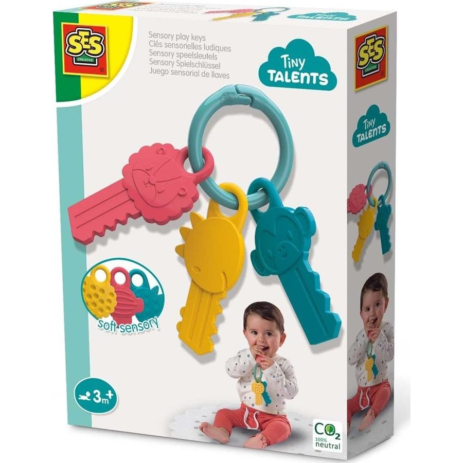 SES Creative Sensory play keys jucărie zornăitoare (447723)