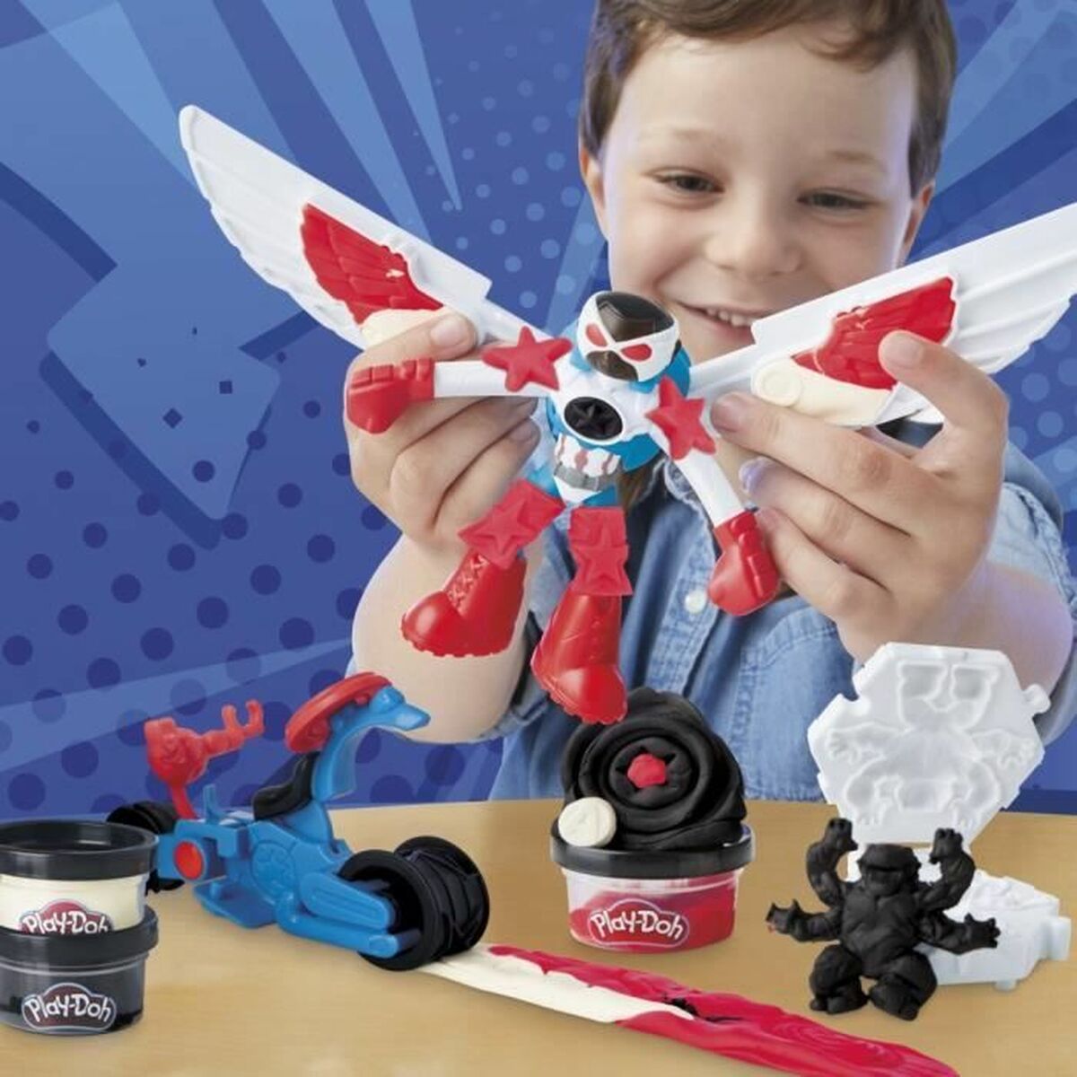 Modelling Clay Game Play-Doh Marvel