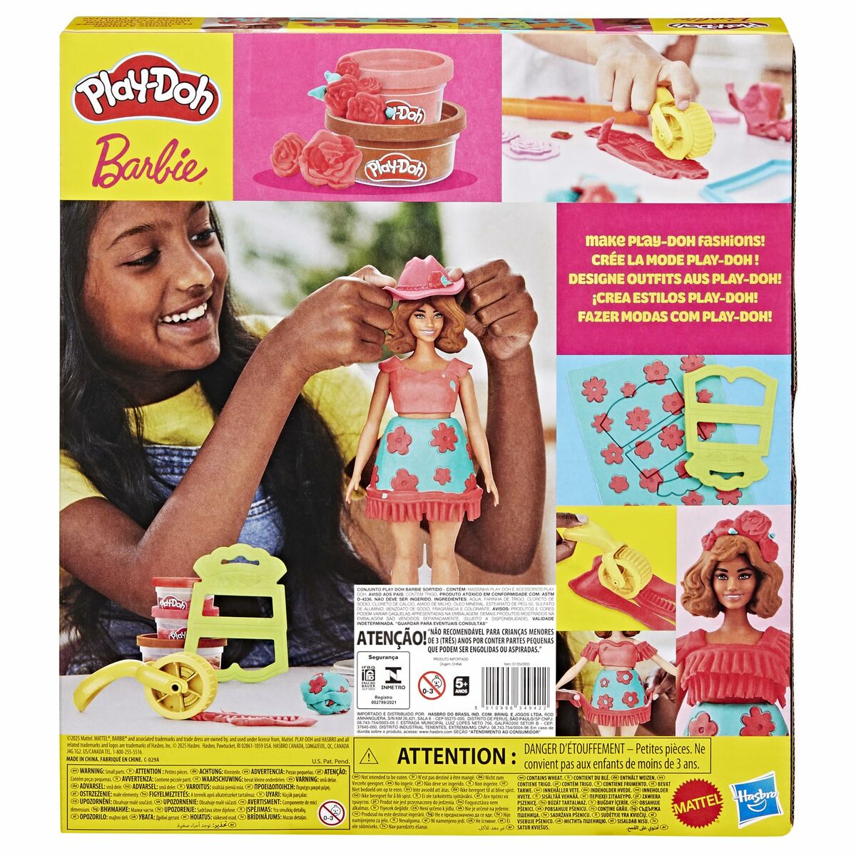 Modelling Clay Game Play-Doh Florals & Fringe Multicolour