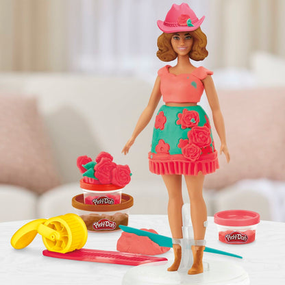 Modelling Clay Game Play-Doh Florals & Fringe Multicolour