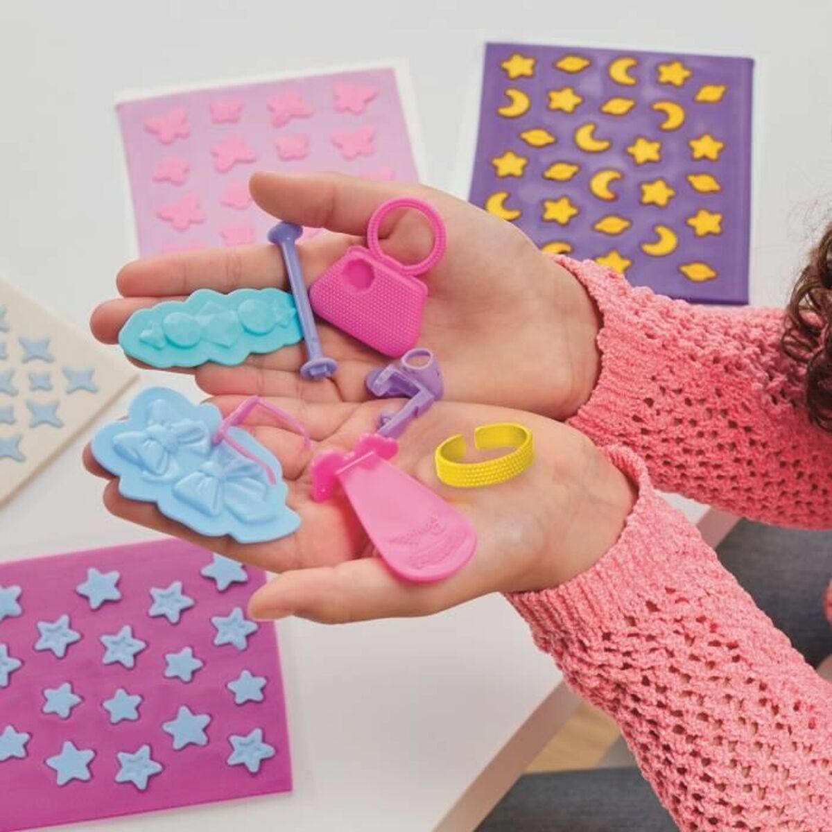 Modelling Clay Game Play-Doh Barbie Sparkles & Gems Multicolour