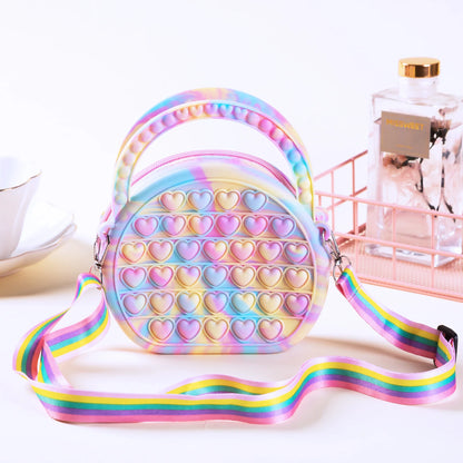 Pop Purse Silicone Sensory Push Bubble Bag