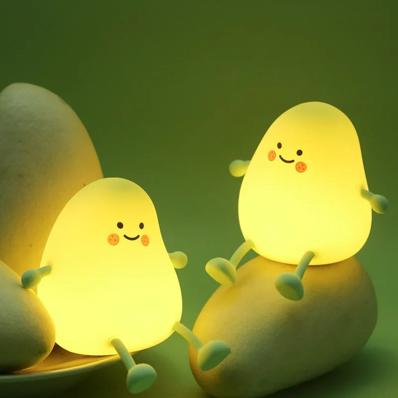 NNEOBA Cute Mango Night Light